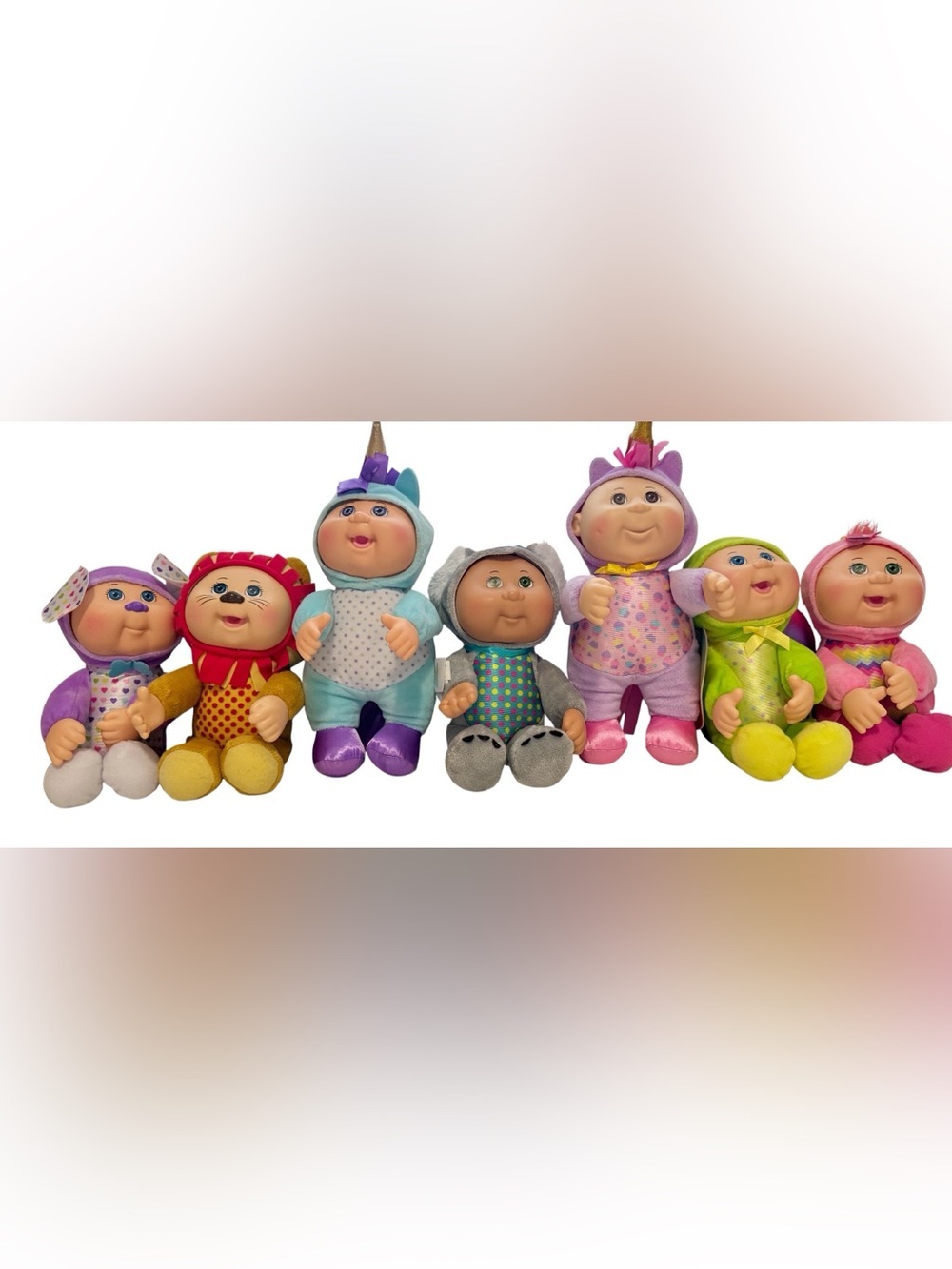 Assorted Cabbage Patch Cuties Soft Toy Lot